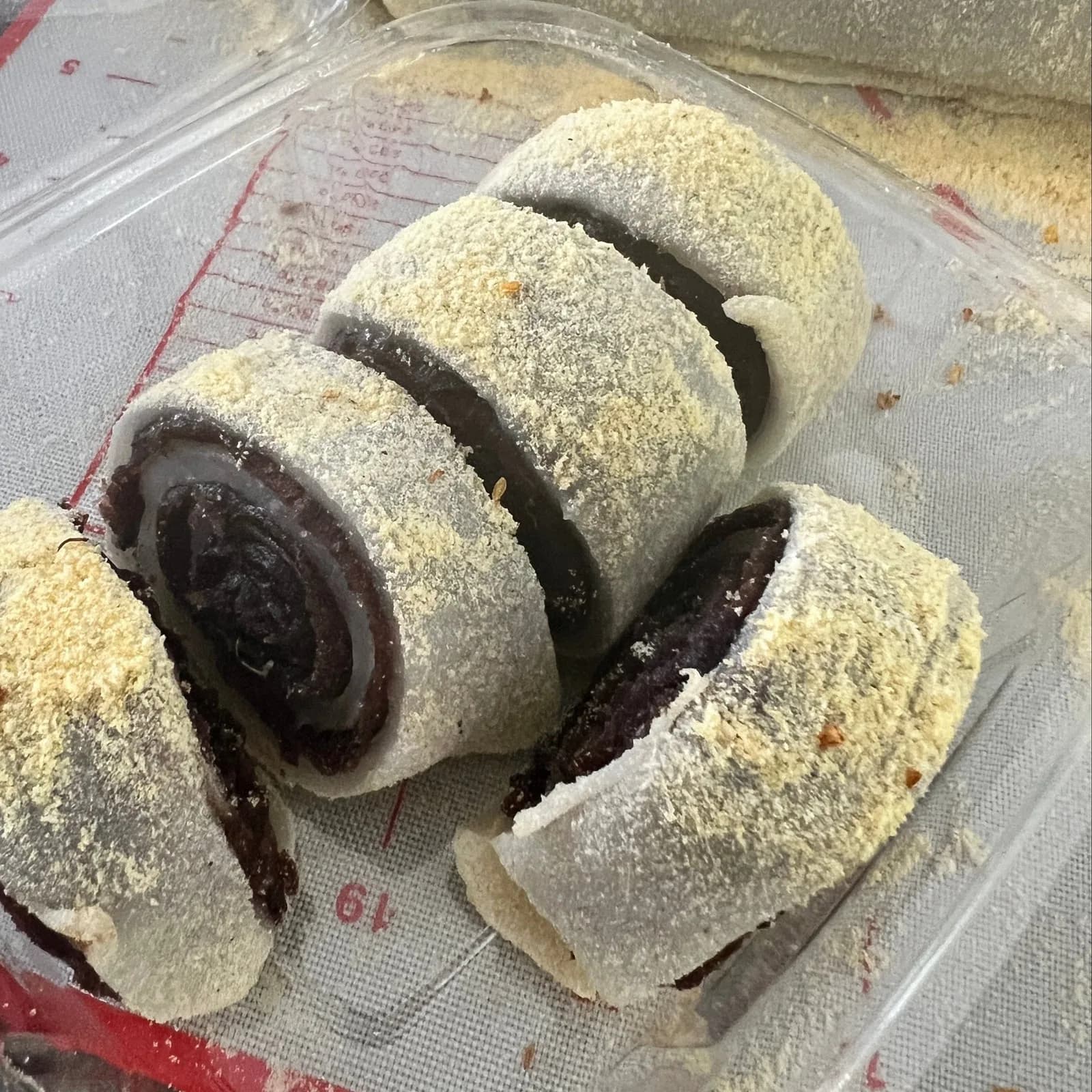桂花豆沙驴打滚儿